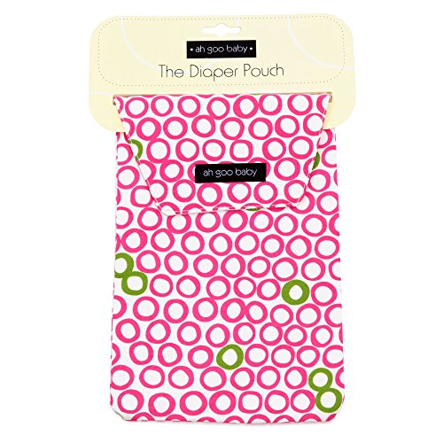 The Diaper Pouch Waterproof Reusable Wet and Dry Nappy Pouch - Bubbles In Juice