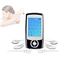 Beauenty Dual Channel TENS EMS Unit 16 Modes Mini Rechargeable Physiotherapy Instrument for Pain Relief Therapy,Deep Tissue Shoulder Pain Relief,Electronic Pulse Massager Muscle Massager