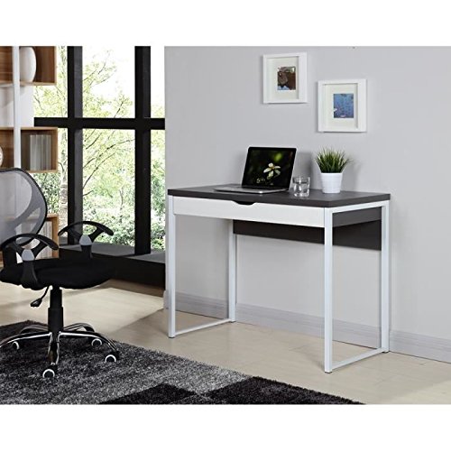 HEXA Bureau en MDF avec tiroir 100 cm 