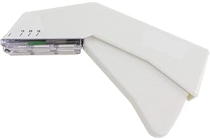 INSGB Mingzuo - Cucitrice cutanea monouso, per primo soccorso, 35 punti metallici sterilizzati precaricati, sutura, approvata CE FDA