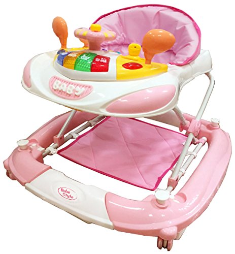 Bebe Style Deluxe 'F1 Racing Car' Walker And Rocker + Removable Toy tray With Lights+Sounds+Activities
