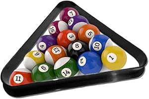 VWPEYY Rainai Billard Triangel, Billard Stativkugel Gestell, Unzerstörbares Plastikdreieck Mit Verstärktem, Abgerundeten Billard Dreieck Triangel