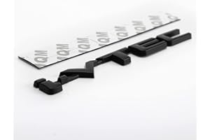 VIPIH Calcomanías de metal 3D i-VTEC para maletero de coche, color negro