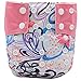 Happy Cherry Pink Flower Cloth Baby Swim Nappy Pant Washable Reusable One Size Breathable Cover for Baby Girls