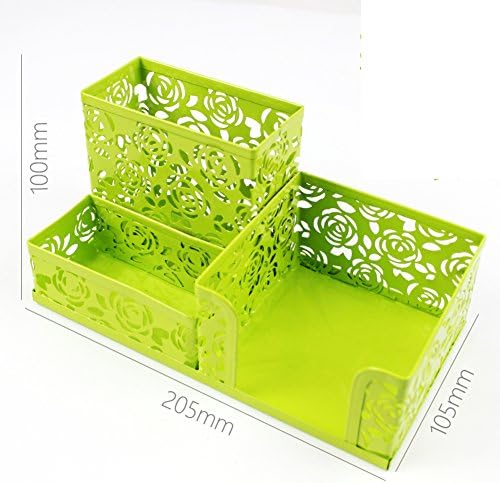 Iron mesh Pen Desk Organizer [fitting]-I 20x10x10cm(8x4x4)