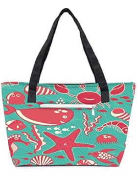 Snoogg , Damen Umhängetasche mehrfarbig mehrfarbig