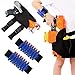 Produktbild Leegoal (TM) Kinder Tactical Hüfttasche mit 2 PCS Dart Wrister Bands Kits für Hasbro Nerf Guns N-Strike Elite Series Blaste, verstellbare Tactical Taille Tasche für Nerf Guns