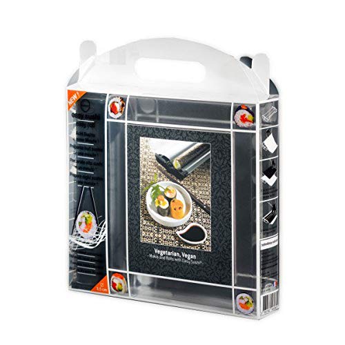 Easy Sushi - Juego para sushi (1 pieza), color negro