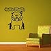 Produktbild Qliyt Diy Hallo Stafford Bulldog Kunst Wandaufkleber Pvc Entfernbare Vinyl Aufkleber 30X45Cm