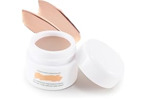 Boobeen Concealer Cream - Full Coverage Natural Beige for Scars, Bruises, Dark Circles & More