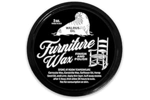 FURNITURE WAX - WALRUS OIL 3oz (Cire pour meuble bois)