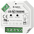 ZigBee 3.0 Unterputz Dimm-Aktor Dimm-Schalter, 1 Kanal für 230V max. 200W LED mit Taster-Anschluss Phasenabschnitt-Steuerung