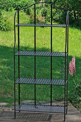 Metallregal für Haus und Garten