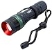 Produktbild HQRP High Power LED-UV-Taschenlampe 3W 625nm Rotlicht mit einstellbarem Fokus fuer Astronomie / Luftfahrt / Nachtsicht