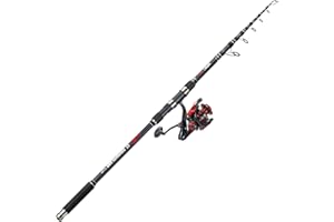 Sougayilang Carp Rod and Reel Set, Telescopic Travel Fishing Rods, 4.7:1 Powerful Carp Reel For Feeder Fishing 3.6M/3.9M/4.2M