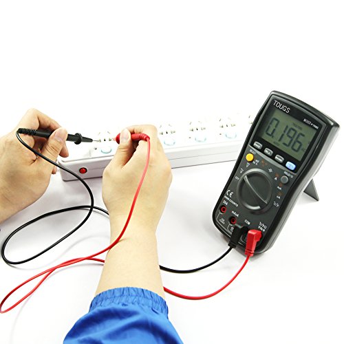 TOUGS M202 True-RMS Autorange Digital Multimeter Elektrischer Multi Tester mit REL und MAX / MIN Datum Hold - 3