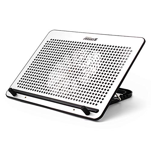 JIANG Ordinateur Portable Ventilateur de radiateur USB Ordinateur de Refroidissement Pad Base pour Ordinateur Portable Refroidisseur d'ordinateur Support USB Ventilateur Fan pc Portable 12-19 Pouces
