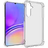 KZY İletişim Samsung Galaxy A35 ile Uyumlu Kapak Şeffaf Airbag Antishock K&ouml;şe Korumalı Silikon Kılıf