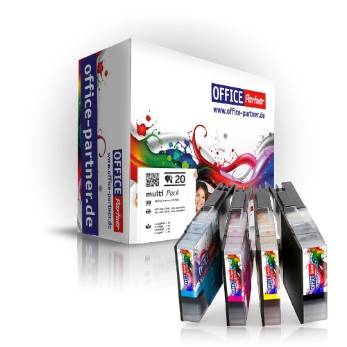 20er multiPack kompatible Druckerpatronen zu Brother LC1280 für Brother MFC-J 5910 DW / J 6510 DW / J 6710 DW / J 6910 DW