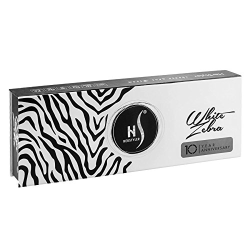 HerStyler Classic Zebra fortgeschrittenes Glätteisen 1.25 Inch Plates Flat Iron - 6