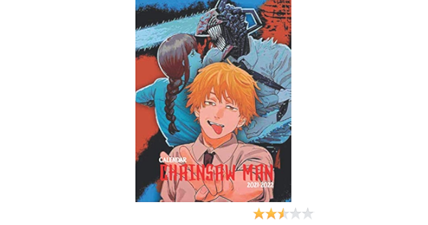 Chainsaw Man Calendar 2021-2022: 18-Month Grid Book Calendar With 8.5X11 Inches For Teens And Adults! : Calendar, Richard: Amazon.fr: Livres