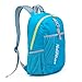 Produktbild HYSENM Unisex Rucksack Daypack faltbar wasserdicht Bergsteiger Reisen Camping 22L, Eisblau