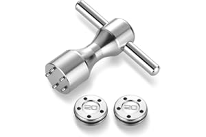 ROYMADE Golf Putter Weights 2pcs 5g/10g/15g/20g/25g/30g/35g/40g with Wrench Kit Set Compatible with Titleist Scotty Cameron Putter Golf Accessory (2pcs 20g+Wrench)