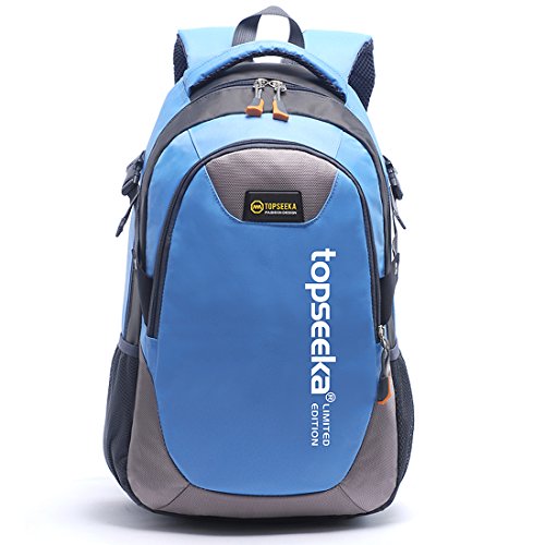 Outdoor peak Unisex Jungend Oxford wasserdicht Büchertasche Rucksack Laptoptasche Unitasche Freizeitrucksack Schulrucksack Studententasche Daypacks Reisetasche - 2
