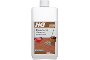 HG Terracotta Clean & Shine, Product 86, Restoring Cleaner for Natural Stone, Concentrated Mopping Cleaner with Fresh Scent - 1 Litre (191100106)