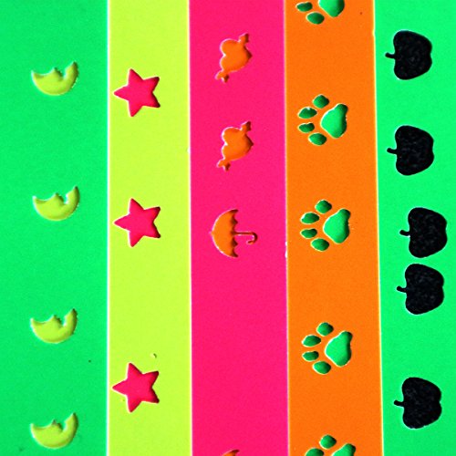 Großpackung 24-tlg. Stanzer Stanzschablone Stanzwerkzeug Papierstanz-Set von Curtzy – Scrapbooking Papier Karten basteln Stempel Kartenherstellung Schneider Formschneiden – Ideal zum Schneiden von Blumen Schneeflocken Sternen Vogel-Muster - 7