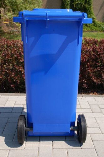 Mülltonne Müllbehälter 120 liter, blau - 2