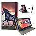 Produktbild Denver TAD - 70111 7 zoll Pferde Tablet PC Tasche / Hülle mit Aufstellfunktion - Pferd Motiv 7 zoll