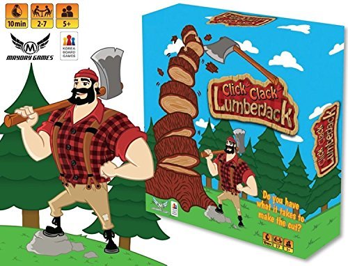 Click Clack Lumberjack Axe Board Game Buy Online In Liechtenstein At Desertcart