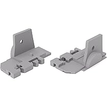 Sintrix Fab 2er Set Endkappen – Kompatibel mit Velux Bedienschiene 948536 – Ersatz für FHU & alte FHL Faltstores – Verstärkte Ausführung – Hochwertiger Kunststoff