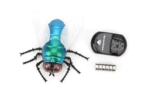Zerodis Remote Control Fly Toy Insects Realistic Joke Toy Simulation Insects Fly Toy Prank Trick Scary for Halloween Party Educational Toy
