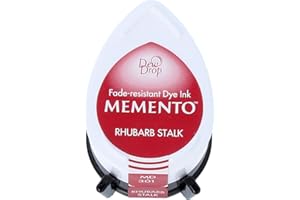 Tsukineko Memento Dew Drop Tampon encreur Dew Drop Pad, Tige de rhubarbe