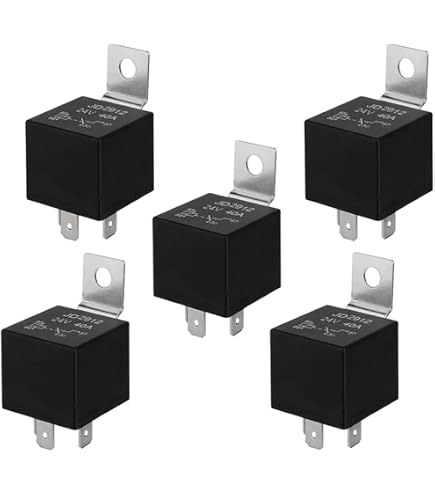 Lot De 10 Relais Automobile 4 Broches 60A 14VDC – Modèle YQ506-S-112DM