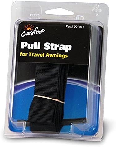 CAREFREE 901011 Black 93" RV Travel Awning Replacement Pull Strap(Packaging May vary)