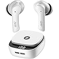 Leaf Buds X614 True Wireless ANC in Ear Earbuds with Ai Sound App,Active Noise Cancellation,Transparency Mode,30H Playtime,Quad Mic Enc,40Ms Low Latency,13Mm Driver,Ipx5,Bluetooth V5.3(Pure White)