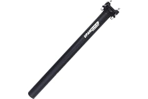 UPANBIKE Vélo Tige de Selle en Alliage d'aluminium Φ27.2 30.9 31.6 mm * 400 mm Extender Longueur Tige de Selle pour vélo de Montagne