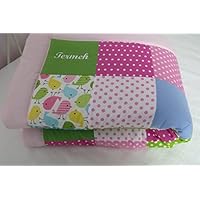 VERSANDKOSTENFREI Krabbeldecke, Babydecke, Kuscheldecke im Patchworkstil