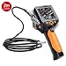 Produktbild CREE XM-8,9 cm LCD Monitor Endoskop Inspektionskamera 6.6 ft/2 M Probe Kabel 8,2 mm Durchmesser Endoskop mit 1 CREE LED Taschenlampe 0,3 MP CMOS-Kamera