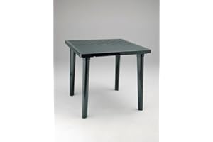 WEBMARKETPOINT Tavolo NETTUNO 80X80X72H Verde