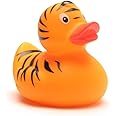 DUCKSHOP Kapitän Badeente Mit Schlüsselanhänger - 7,5 Cm, Quietscht Und Schwimmt
