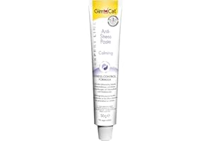 Glooke Selected Gimcat Anti-Stress Paste integratore 50g in Formato Tubo, Multicolore, Unica