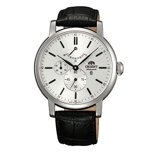 Orient Herren Automatikwerk Schwarz Leder Armband Mineral Glas Uhr FEZ09004W0 Orient Herren Automatikwerk Schwarz Leder Armband Mineral Glas Uhr FEZ09004W0