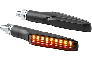 Lampa 91623 Victory Rear, intermitentes moto LED homologados, indicadores de dirección LED y luz de posición/parada trasera – 12 V LED