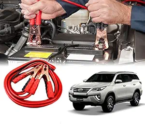 Autopearl Car Jumper Booster Cable for Fortuner (Red)