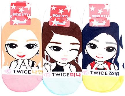 Twice Socks With KPop Star Bangtan Pack of 3 pairs