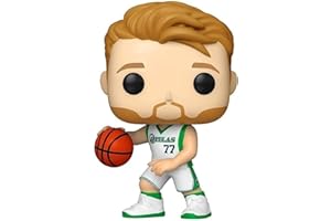 Funko POP! NBA: Mavs - Luka Doncic Dončić - (Light Blue Jersey) - Figurine en Vinyle à Collectionner - Idée de Cadeau - Produits Officiels - Jouets pour les Enfants et Adultes - Sports Fans